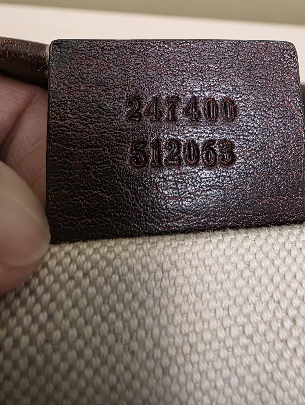 Gucci | Dark Red-Brown/Burgundy Charlotte Pebbled Leather 2-Way Bag - Picture 15 of 16